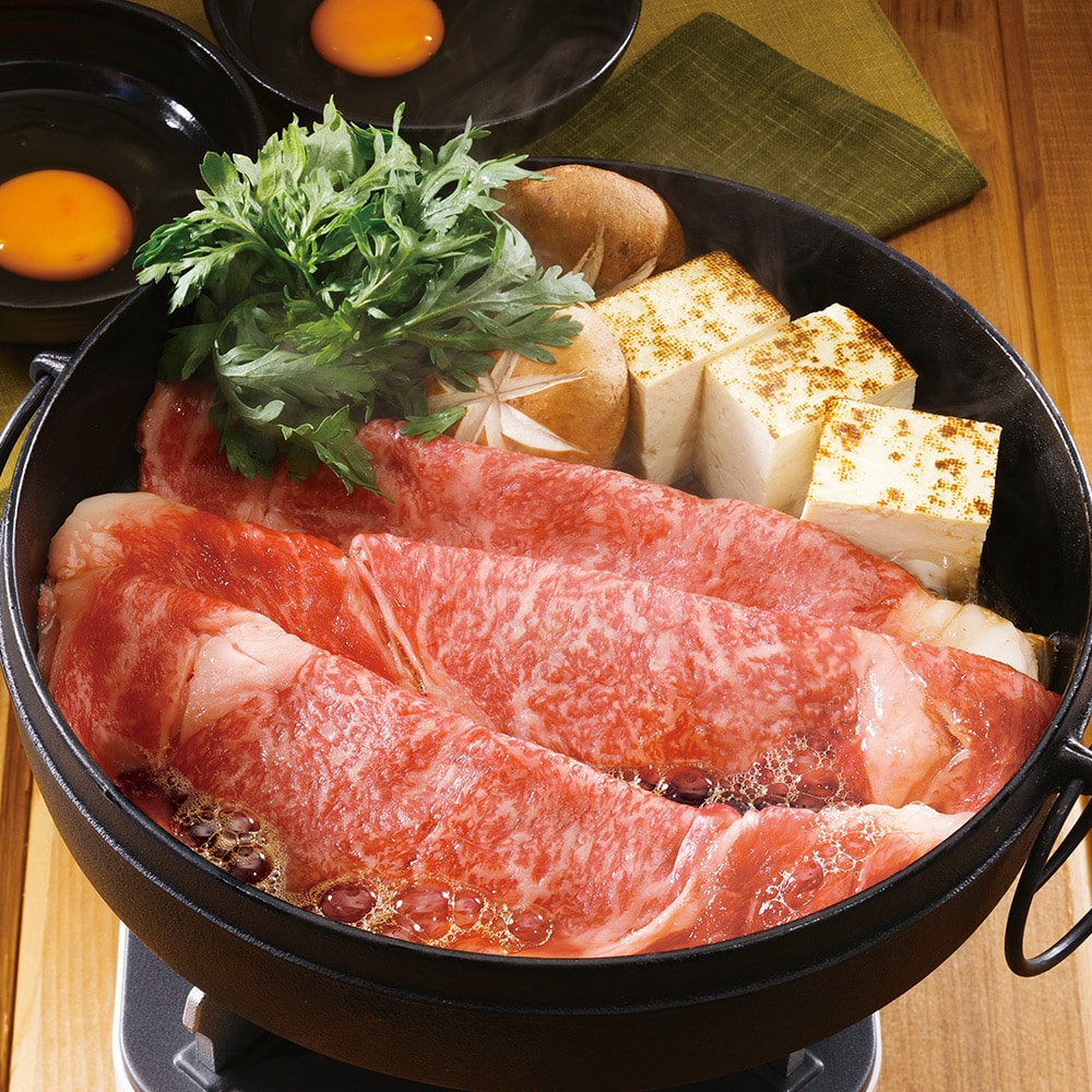 【冷凍】<京都 モリタ屋> 国産黒毛和牛 すき焼用