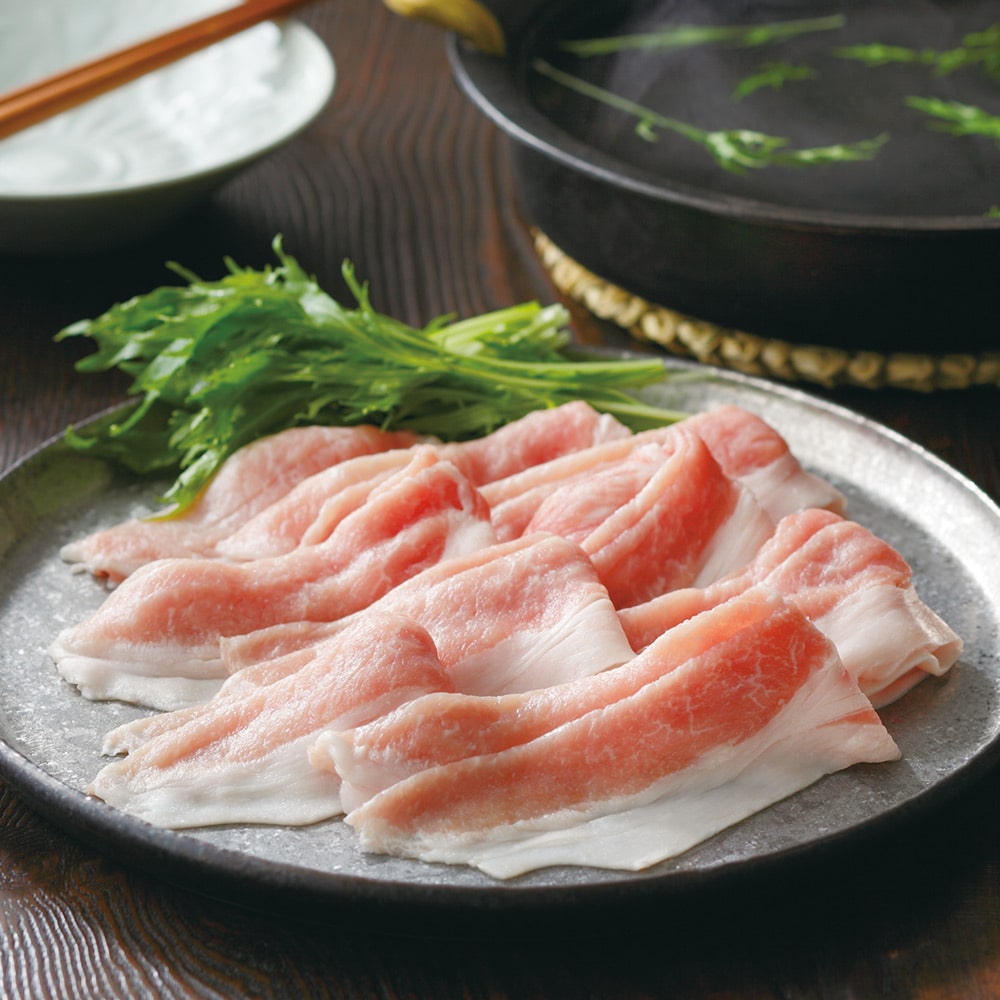 【冷凍】＜京都　モリタ屋＞　京丹波高原豚　しゃぶしゃぶ用