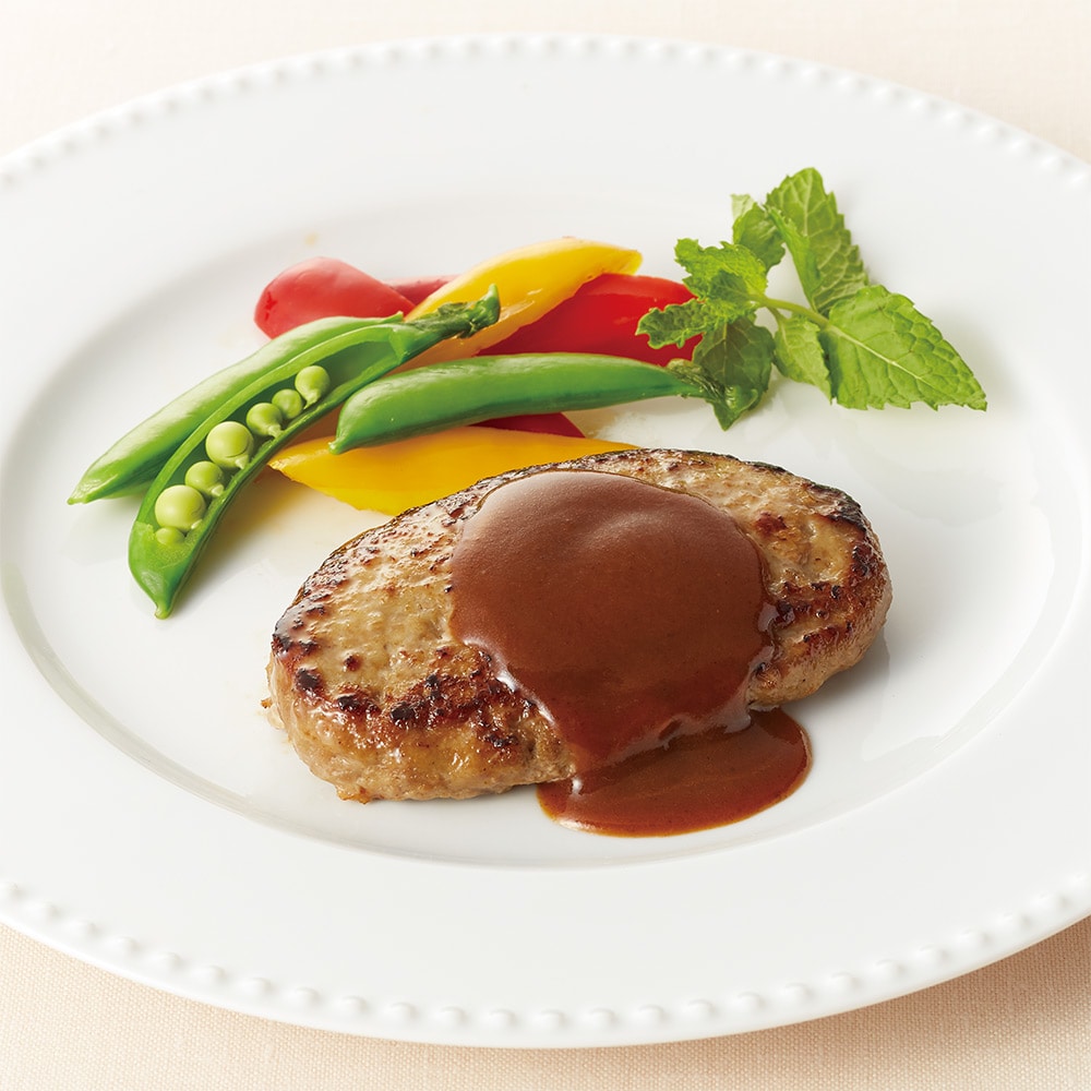 【冷凍】<スギモト> 国産黒毛和牛入り生ハンバーグ