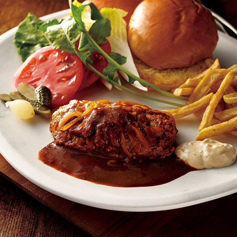 【冷凍】＜米沢牛黄木（おおき）＞　米沢牛入り濃旨（こくうま）デミハンバーグ