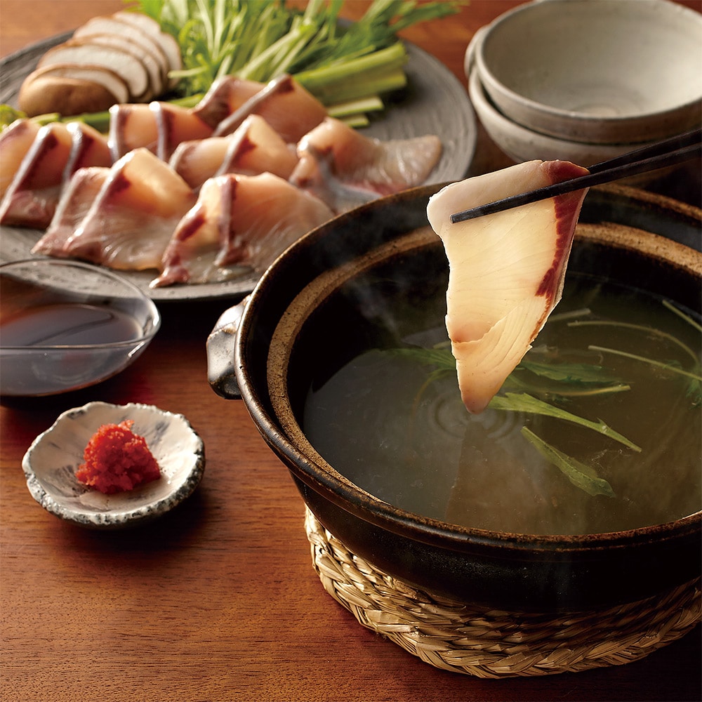 【冷凍】＜豊後　絆屋＞　かぼすブリしゃぶセット