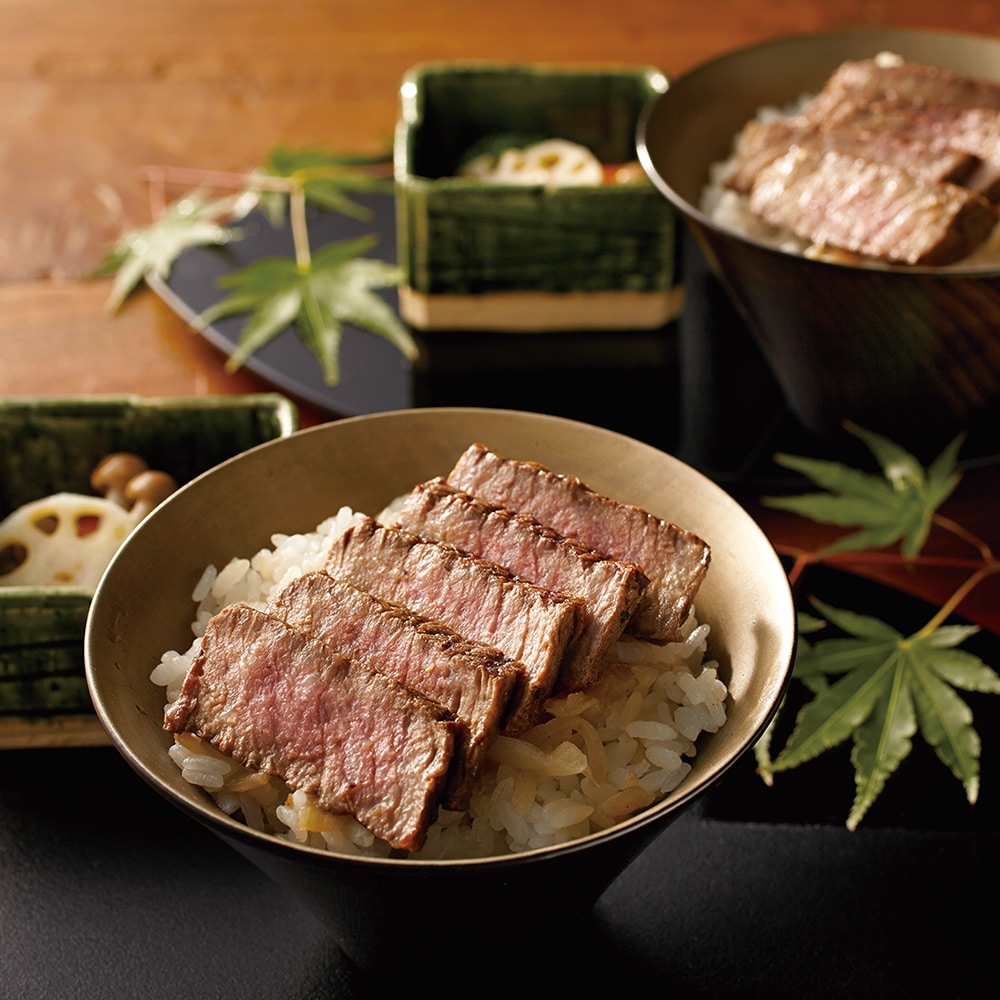 【冷凍】＜かねすえ＞　佐賀牛ステーキ小丼