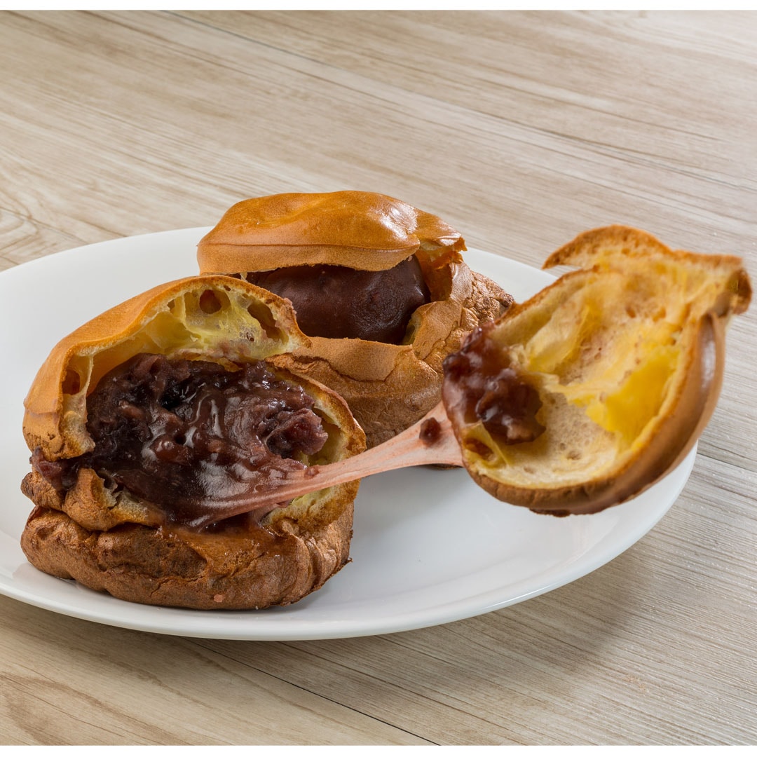 【冷凍】<スイートオーケストラわらく堂> 白石あんぱん12個入り