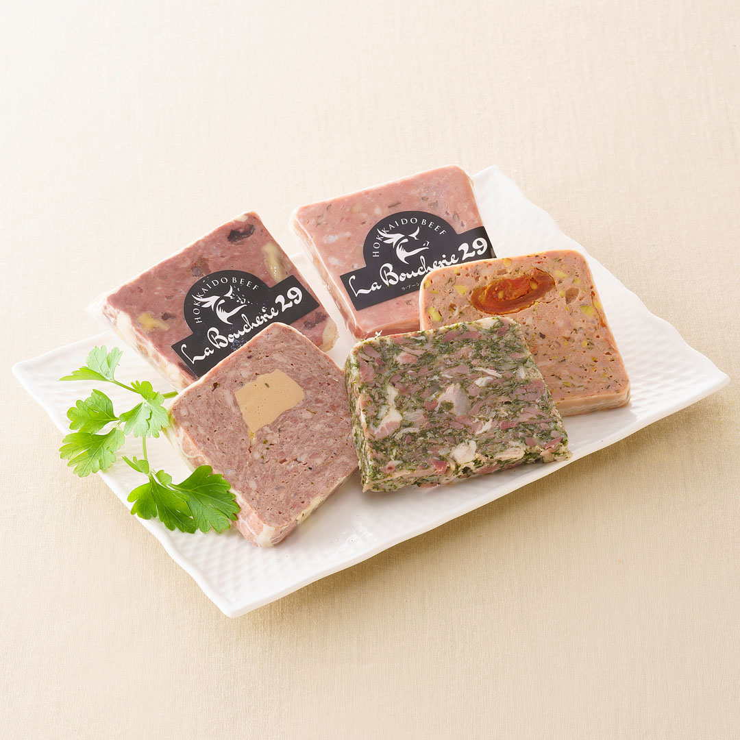 【冷凍】<北一ミート> 北海道産食材テリーヌ5種