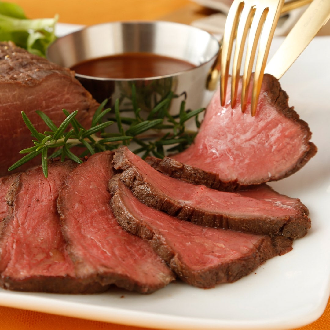 【冷凍】<ホクビー> 北海道産ローストビーフ200g×2