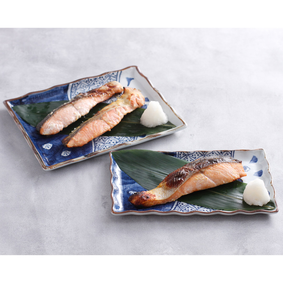 【冷凍】　羅臼産 酒粕とお味噌で漬けた秋鮭の漬魚