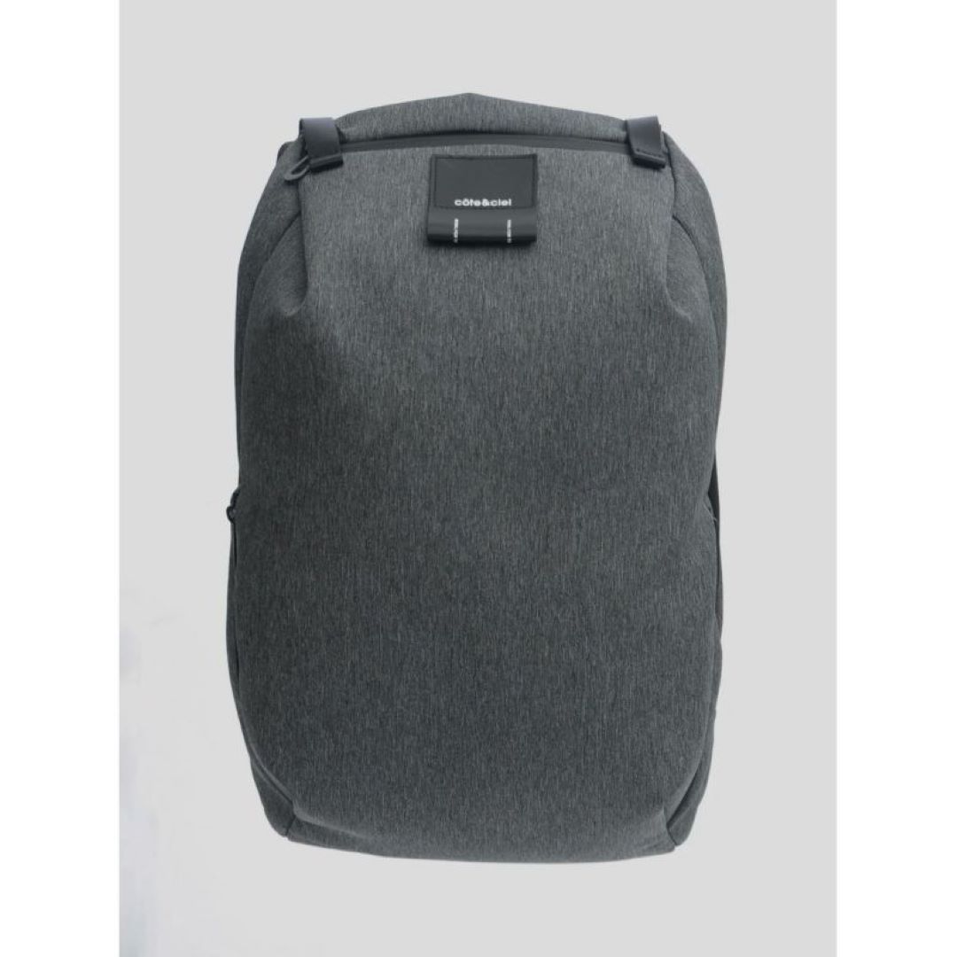 ＜cote&ciel＞Saru EcoYarn Black Melange【グレー】