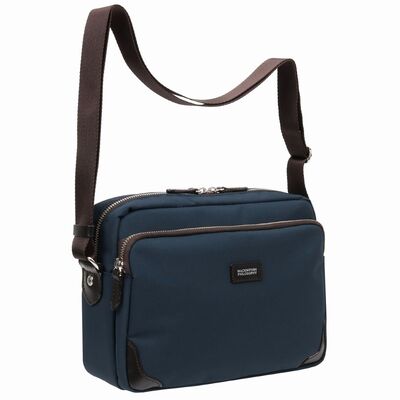 <マッキントッシュ フィロソフィー> ショルダーバッグ【ネイビー】