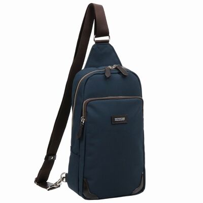 <マッキントッシュ フィロソフィー> ボディバッグ【ネイビー】