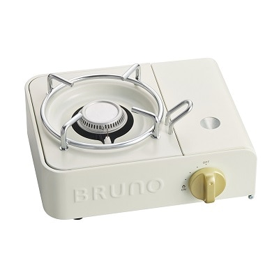 <BRUNO>カセットコンロミニ【アイボリー】