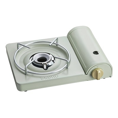 <BRUNO>カセットコンロスリム【グリーン】