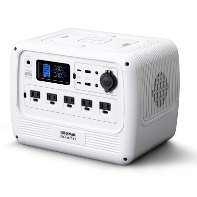 ＜アイリスオーヤマ＞ポータブル電源【ホワイト】