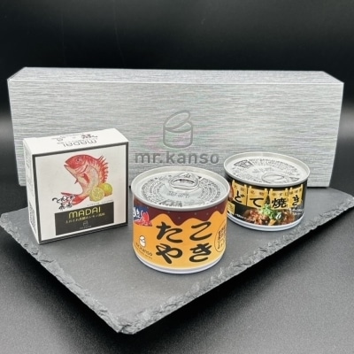 缶詰バー「mr.kanso」セレクト 関西の味3缶セット