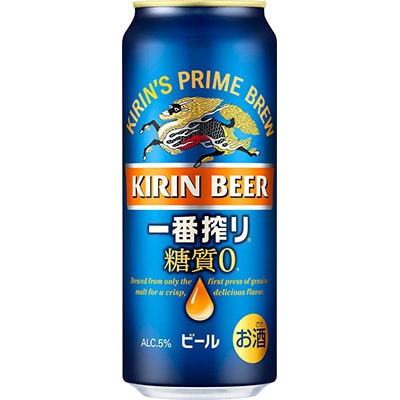 ＜キリン＞ 一番搾り糖質ゼロ 【500ml缶 24本入り