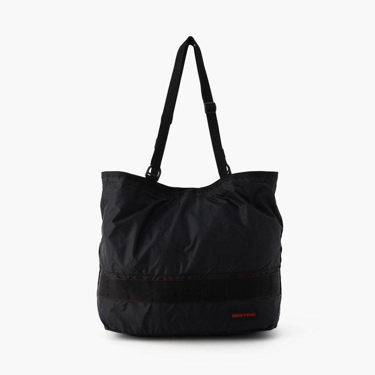 <BRIEFING>MARKET TOTE WIDE SL【BLACK】