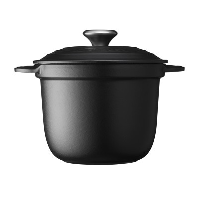 <ル・クルーゼ> ココット・エブリィ 18 【マットブラック】