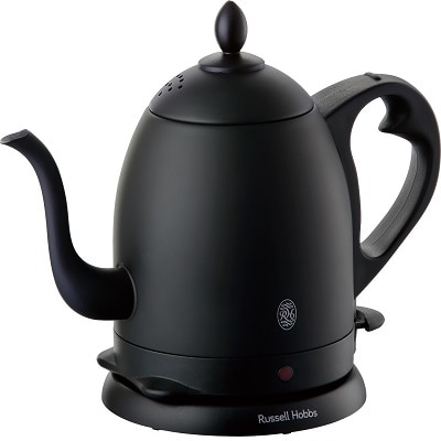 <ラッセルホブス> マットブラックカフェケトル