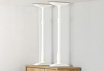 家具転倒防止　突っ張り棒 50～80㎝　2本セット