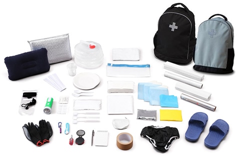 防災リュックセット1人用 33点セット