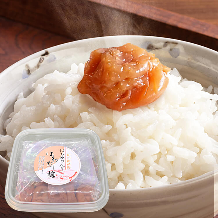 紀州南高梅はちみつ入り塩分5％ 400g