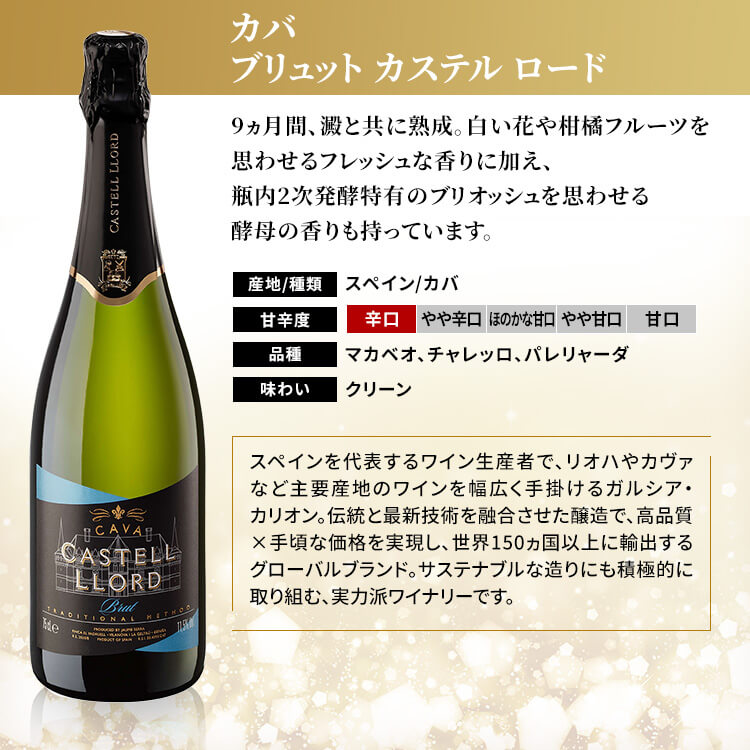 スパークリングワイン 6本セット ワイン ワインセット スパークリング