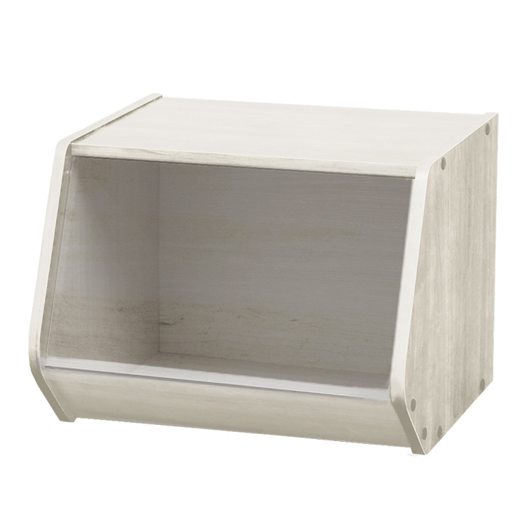 スタックボックス オープンタイプ ヴィンテージホワイト