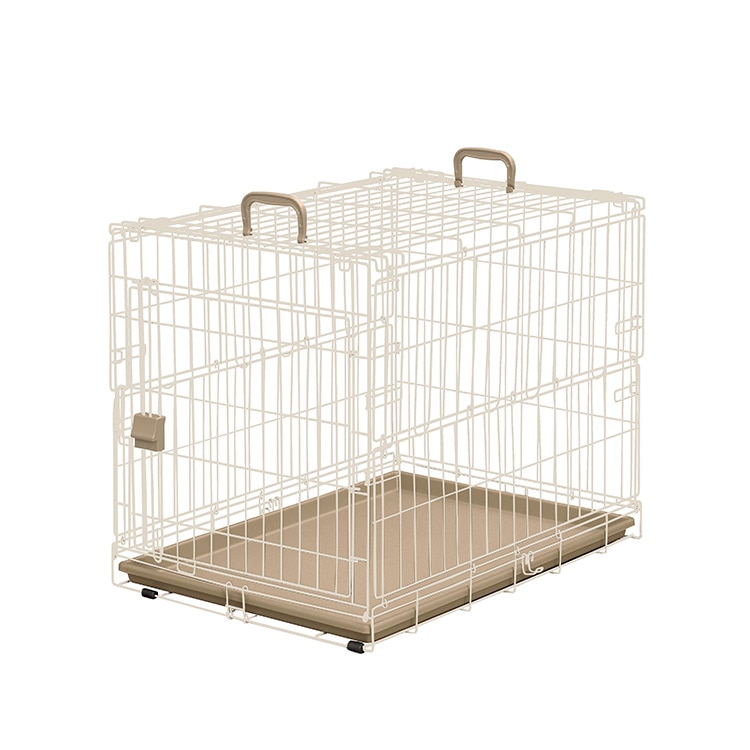 折りたたみケージ ライトナチュラル L