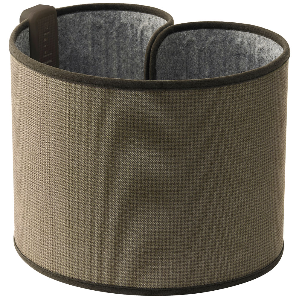 ヒーター ぐるポカ パネルヒーター KPH-R121-T ダークブラウン