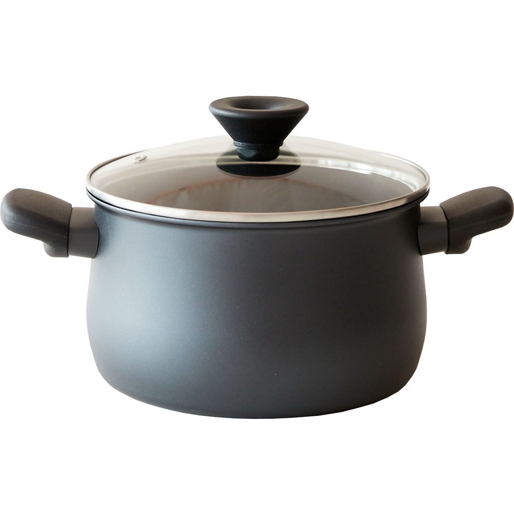 マイヤー ミッドナイト 両手鍋 20cm MNH-W20