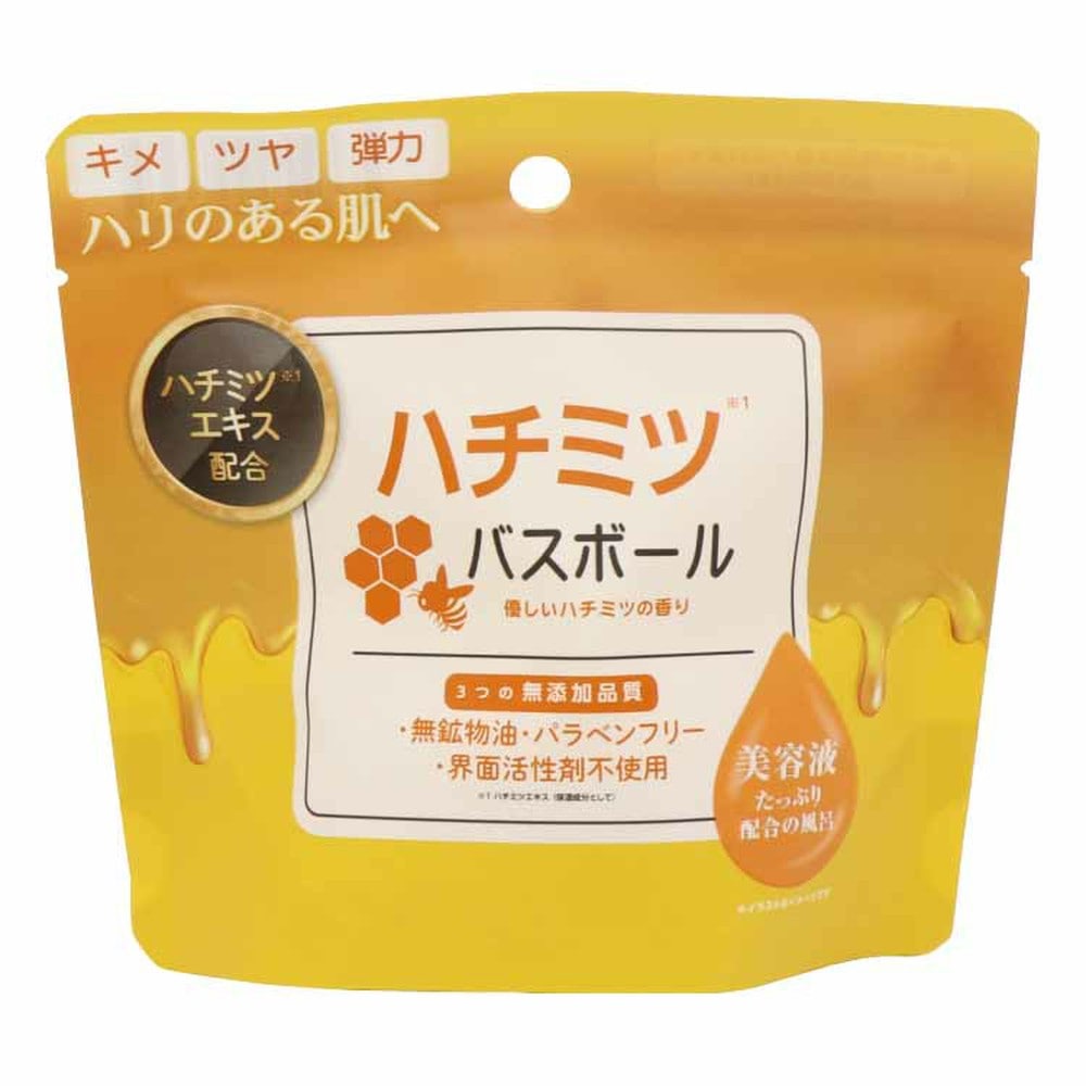 【30個セット】ハチミツバスボール45g IT-2310-03 ハチミツ