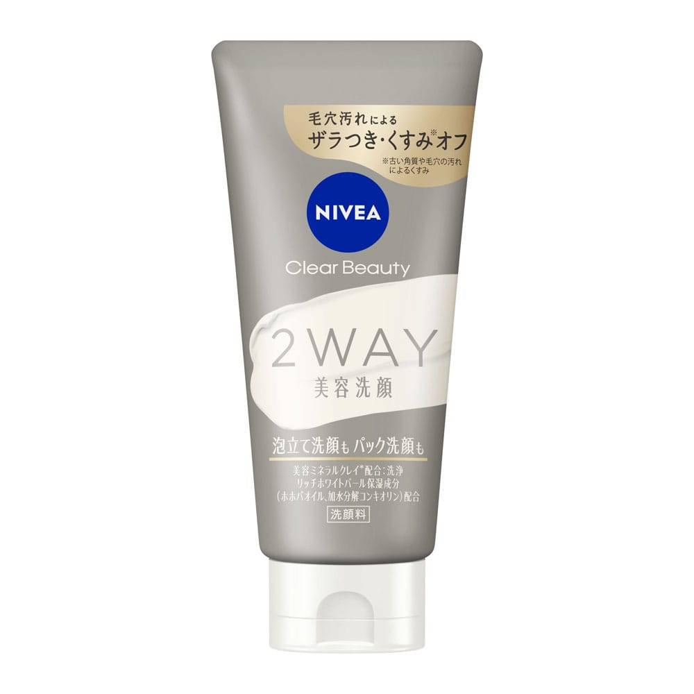 NIVEA ニベア クリアビューティー 2WAY美容洗顔 120g