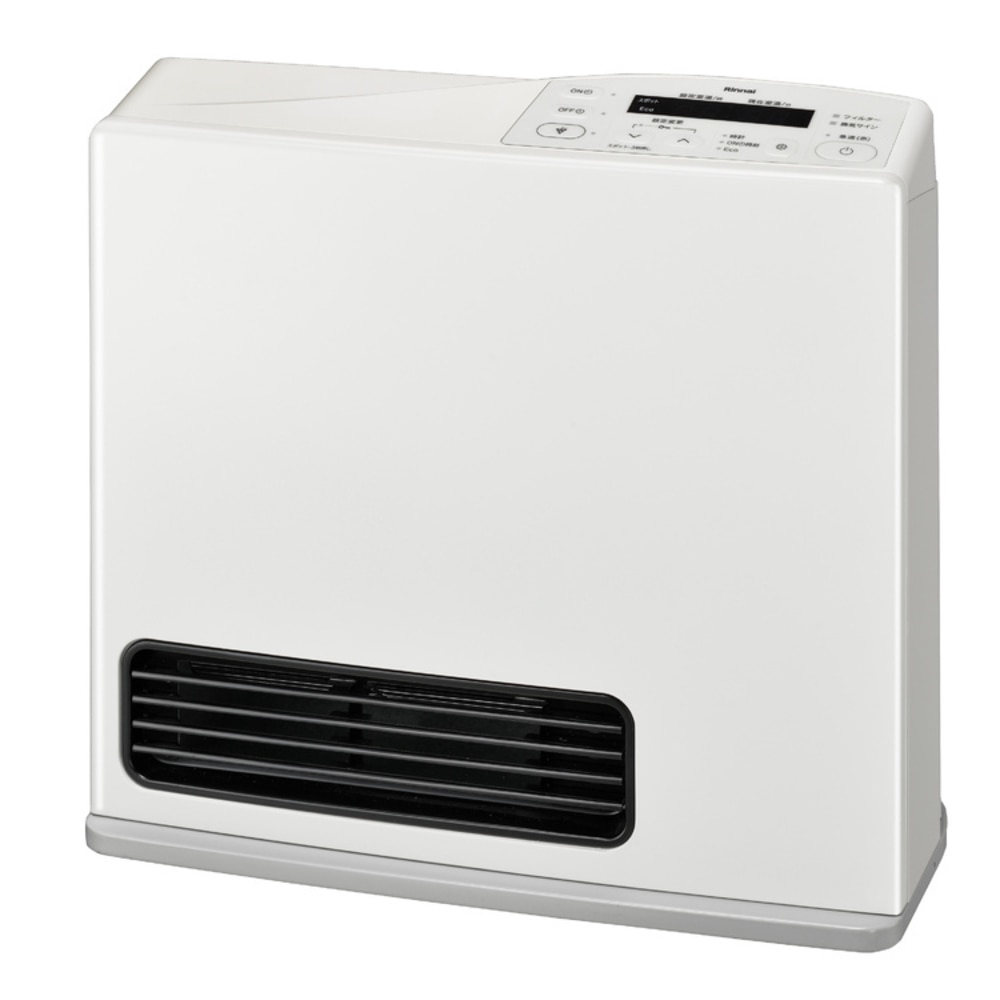 リンナイ ガスファンヒーター都市ガス13A ホワイト RC-N242PE