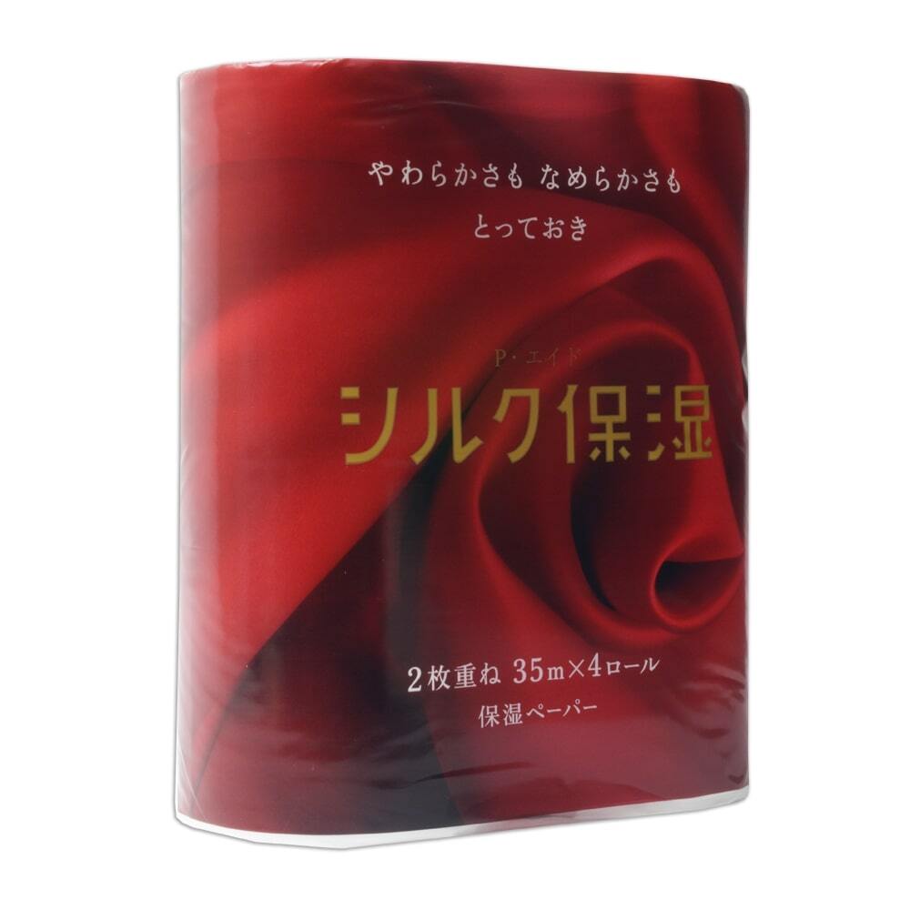 ピーエイドシルク保湿トイレット4RW35m 620513