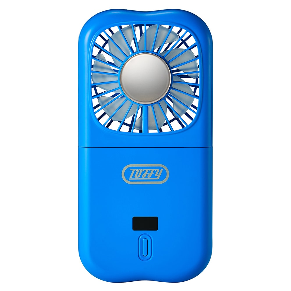 ハンディファン 小型扇風機 充電式 折りたたみひんやりファン HFN6 ハンディファン 小型扇風機 充電式 ハンディ―ファン 扇風機 持ち運び カラフル 薄型 折りたたみ 冷却プレート 充電長持ち 大風量 ペルチェ デザイン家電 Toffy ラドンナ