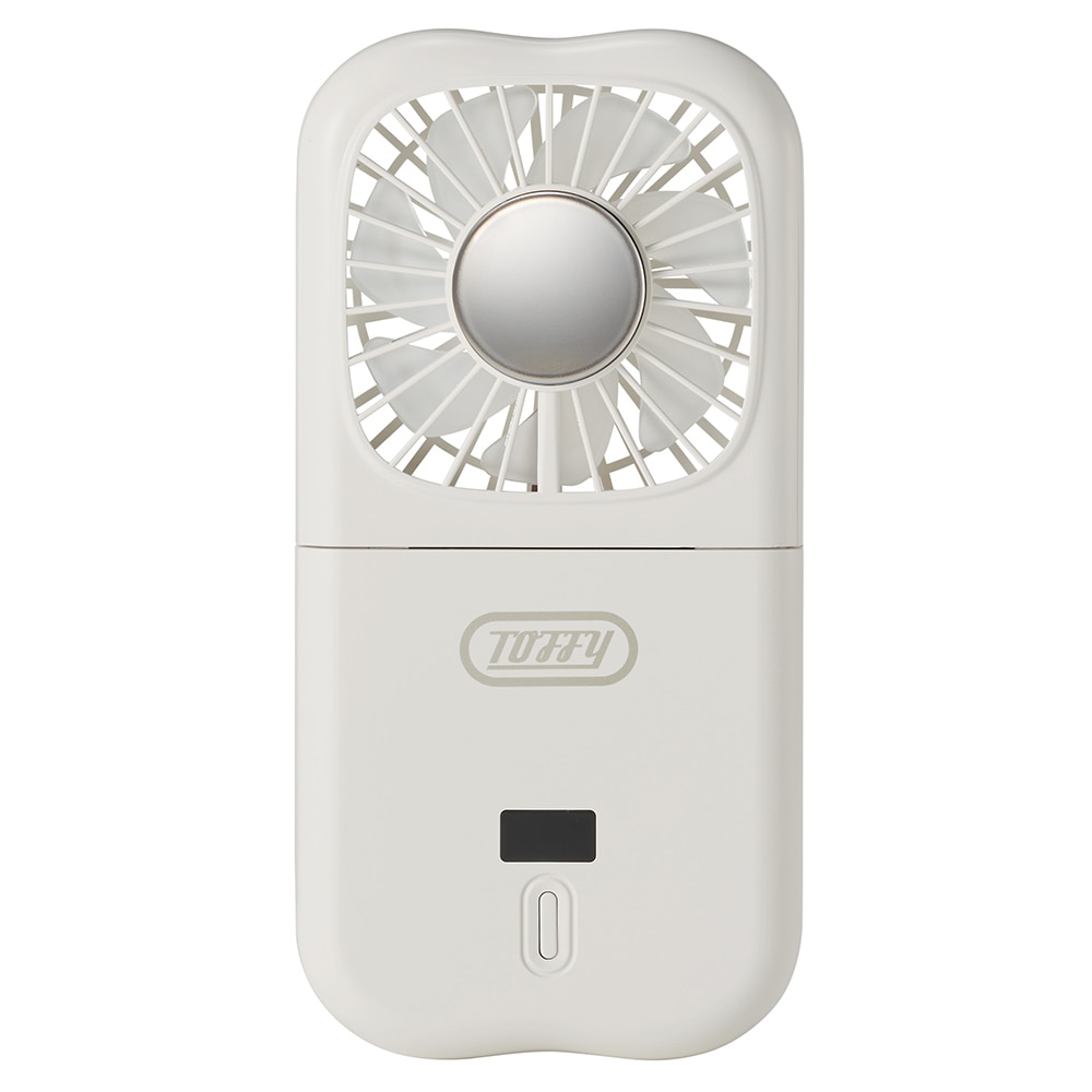 ハンディファン 小型扇風機 充電式 折りたたみひんやりファン HFN6 ハンディファン 小型扇風機 充電式 ハンディ―ファン 扇風機 持ち運び カラフル 薄型 折りたたみ 冷却プレート 充電長持ち 大風量 ペルチェ デザイン家電 Toffy ラドンナ
