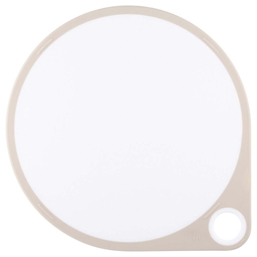 丸いまな板 まるいまな板 カッティングボード まるいまな板 35cm (ホワイト) 000AP5329 丸いまな板 まるいまな板 カッティングボード 耐熱エラストマー 食洗器対応 35cm 貝印 KAI