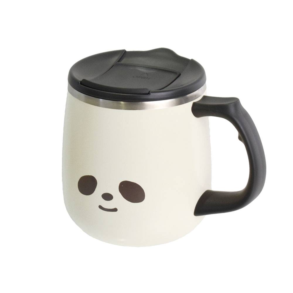 サブヒロモリ ムームー ステンレスサーモマグカップ 351334 ホワイト/だいふくぱんだ