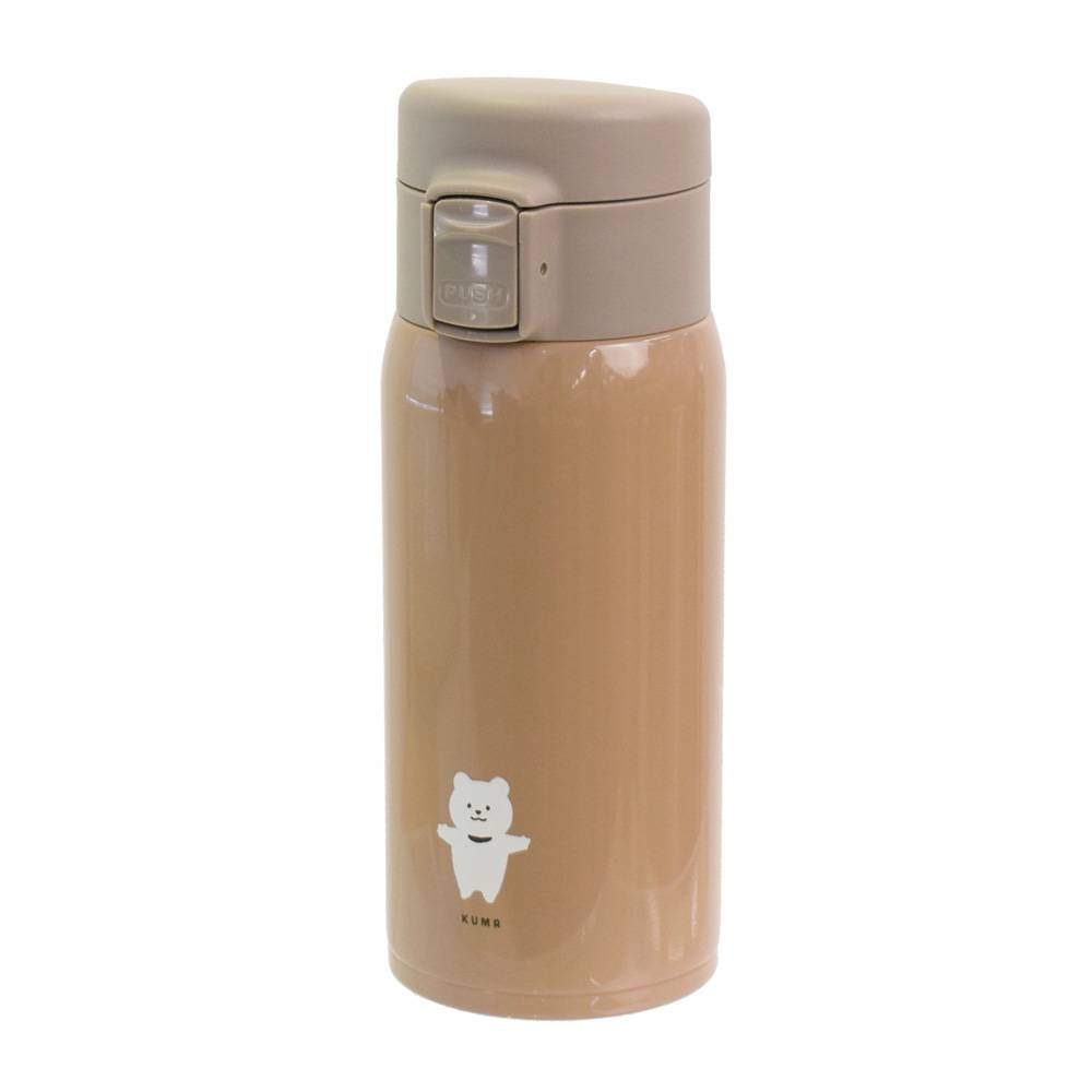 サブヒロモリ ムームー ステンレスワンプッシュボトル 391125 ブラウン／ちょこくま