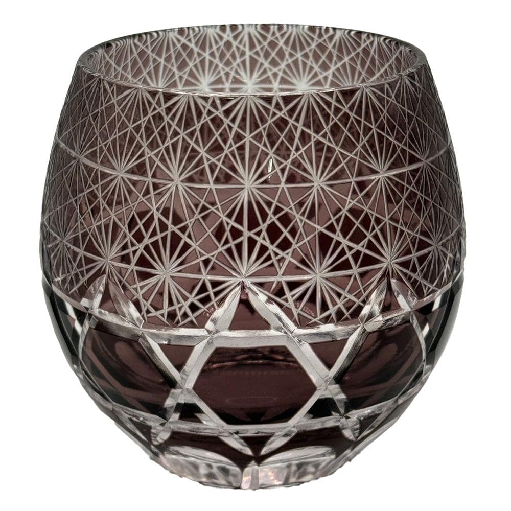 切子 タンブラー 硝子 切子タンブラー GC58502DB 切子 タンブラー 硝子 ガラス 濃紺 酒 父の日 ギフト おしゃれ シンプル 濃紺 青 赤 黒 紫