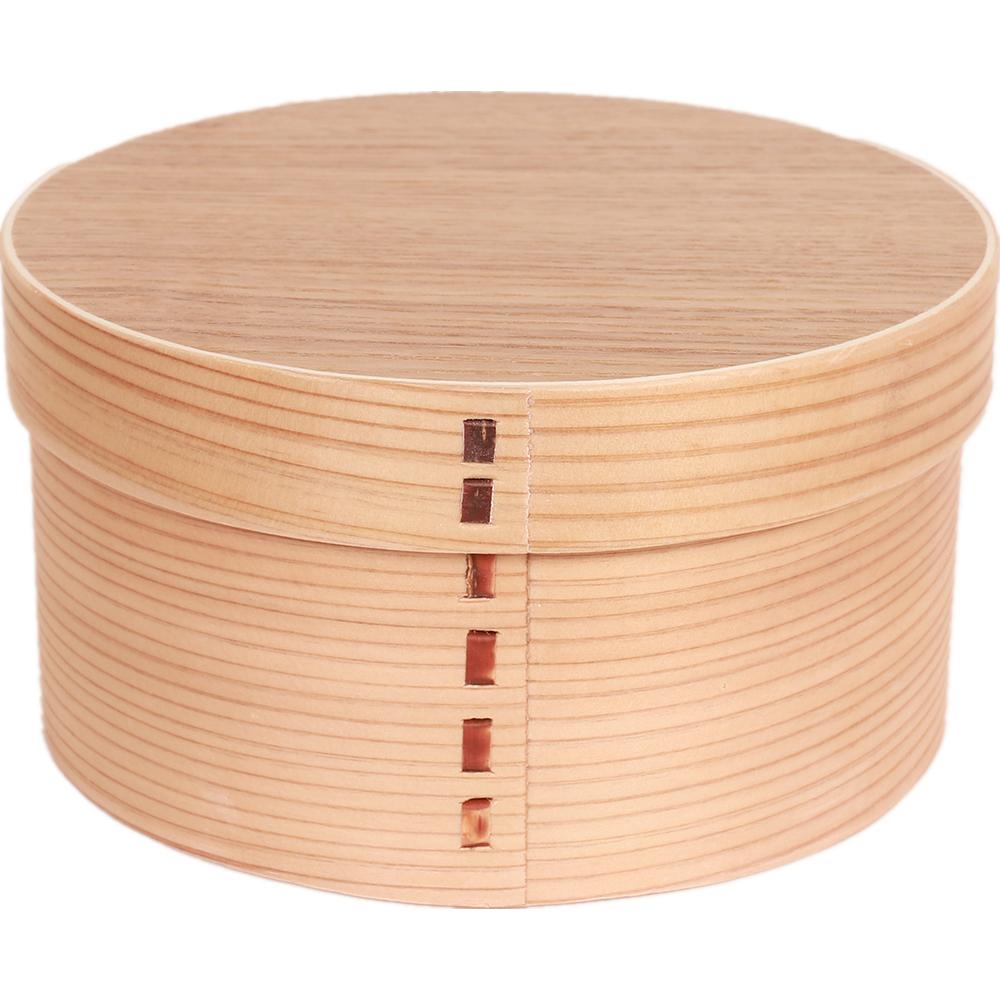 木製 おひつ 漆 一段 小 おひつ BDH050SA 木製 おひつ 漆 一段 木目 弁当箱 杉 ギフト おしゃれ シンプル 漆/木目 ナチュラル