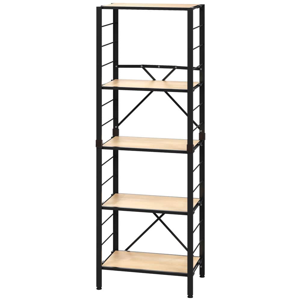 スチールラック 3段 5段 幅36 幅56 幅76 キッチン リビング オフィス ランドリー 洗面所 子供部屋 家電 組立簡単 連結 可動棚 シンプル オープン ディスプレイラック スチール棚 シェルフ 収納 アイリスオーヤマ KRSR *