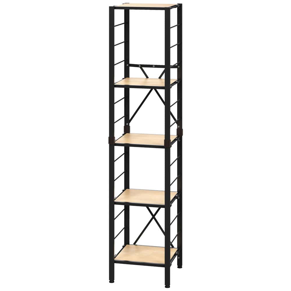 スチールラック 3段 5段 幅36 幅56 幅76 キッチン リビング オフィス ランドリー 洗面所 子供部屋 家電 組立簡単 連結 可動棚 シンプル オープン ディスプレイラック スチール棚 シェルフ 収納 アイリスオーヤマ KRSR *