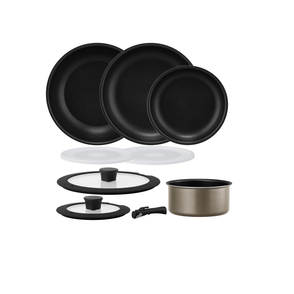 フライパンセット IH対応 ガス対応 アイリスオーヤマ 取っ手が取れる 高耐久4層構造 こびりつきにくい フライパン 20cm 26cm 鍋 炒め鍋 ハンドル 2段階ロック PFOA PFOS不使用 ダイヤモンドコートパン 9点 IPDCI-T9S *