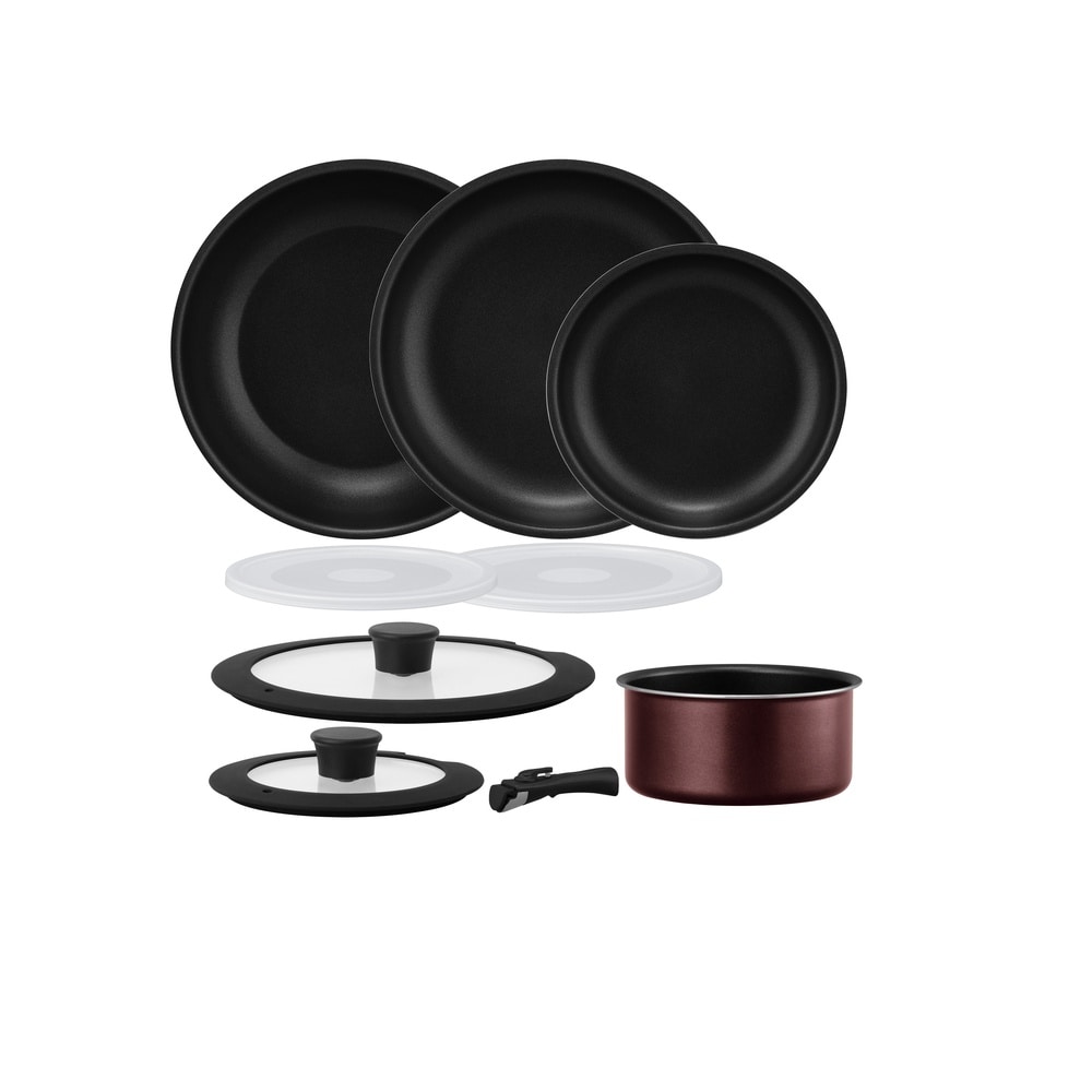 フライパンセット IH対応 ガス対応 アイリスオーヤマ 取っ手が取れる 高耐久4層構造 こびりつきにくい フライパン 20cm 26cm 鍋 炒め鍋 ハンドル 2段階ロック PFOA PFOS不使用 ダイヤモンドコートパン 9点 IPDCI-T9S *