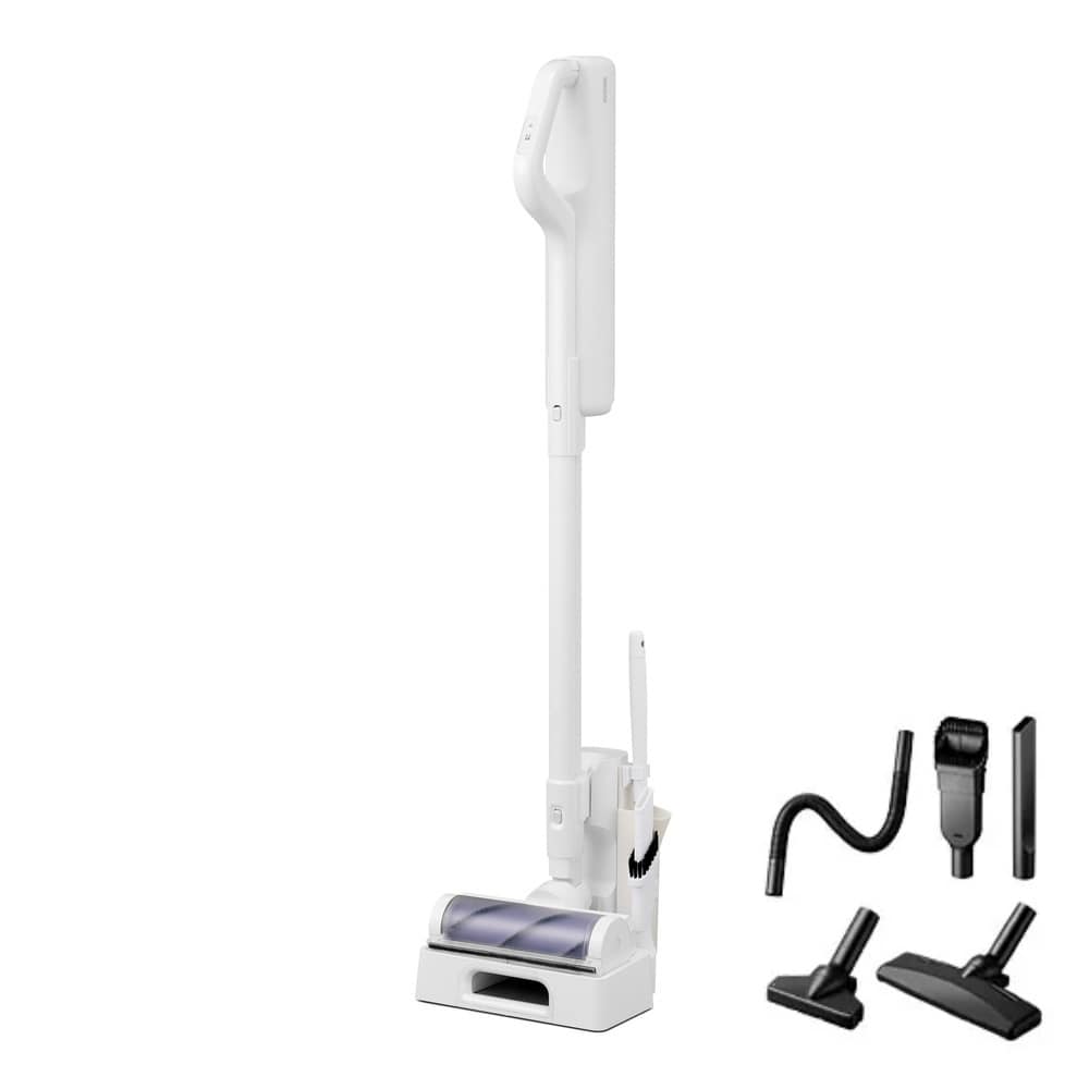 掃除機 コードレス 紙パック式 軽量 充電式 アイリスオーヤマ 紙パック ゴミ捨て簡単 細かいゴミ 逃さず吸引 充電スタンド 選べる 紙パック5年分付 マルチツール付 スティッククリーナー 紙パック式掃除機 SBD78DCBLP-W * 安心延長保証対象