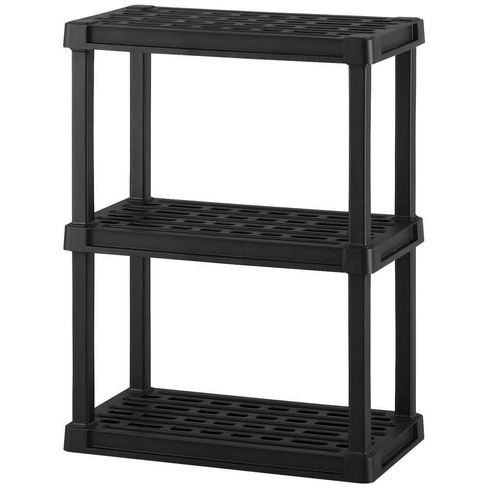 ラック プラスチック 3段 4段 5段 軽量 工具不要 屋外 シューズ 靴 玄関 ガレージ 物置 ガーデニング 園芸 ベランダ 花台 ガーデン 湿気 錆びない 収納棚 シェルフ プラスチックラック アイリスオーヤマ PLR-720 *