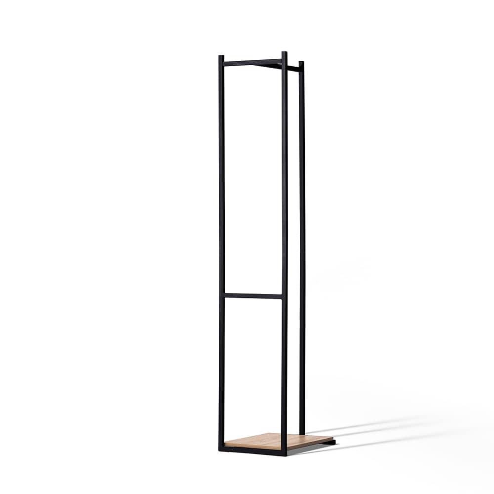 ハンガーラック スリム 省スペース 鏡付 棚付 幅28 奥行約38 高さ約143 組立簡単 パイプハンガー 収納 ミラー 姿見 洋服掛け コート掛け 玄関 コートハンガー バッグ 小物置き アイリスオーヤマ HIROBIRO HSPI-280 KWM-28 *