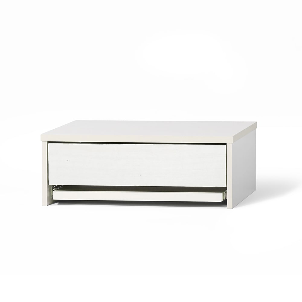 スライドテーブル キッチン レンジ下 レンジ台 スライドトレー 幅約50cm お手入れ簡単 家電下 収納 引出 ラック トースター台 小物収納 スライド棚 家電下テーブル レンジ下収納 HIROBIRO アイリスオーヤマ HRS-450 *