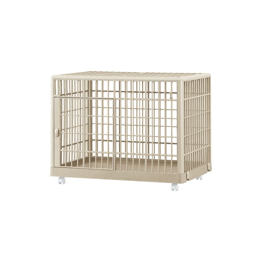 犬 ゲージ 屋根付き 小型犬 アイリスオーヤマ おしゃれ ケージ ペット キャスター付き プラスチック 軽量 洗える 静か 組み立て簡単 犬ゲージ 犬ケージ ペットケージ ペットゲージ ペットサークル プラケージ 810 *