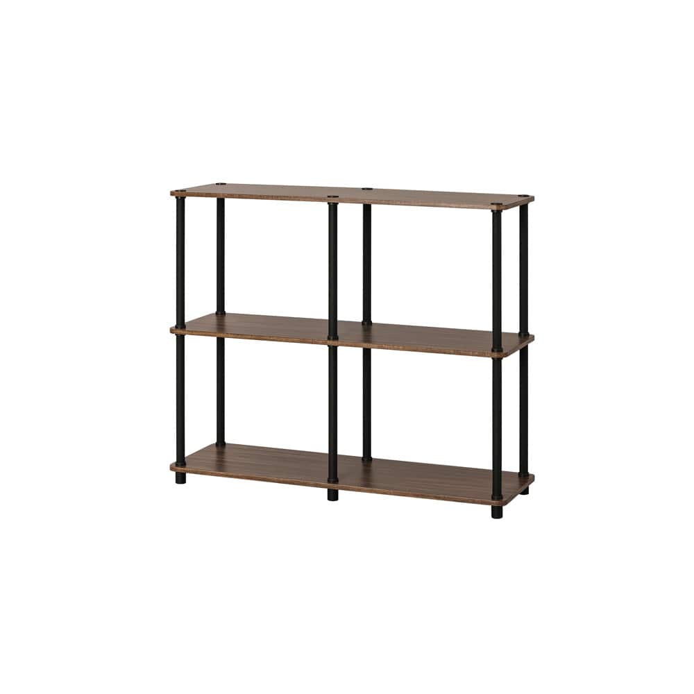 ラック 棚 3段 4段 5段 幅59.5 3段ワイド 幅90 奥行29.5 オープンラック オープンシェルフ 組み立て簡単 工具不要 本棚 収納棚 シェルフ おしゃれ 北欧 ディスプレイラック 軽量 アイリスオーヤマ スチールポールラック SPR *